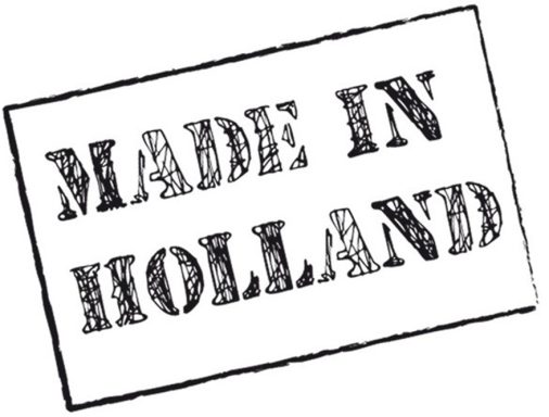 Made in Holland – quality HDPE fabrication Made in Holland sticker – Dutch HDPE engineering