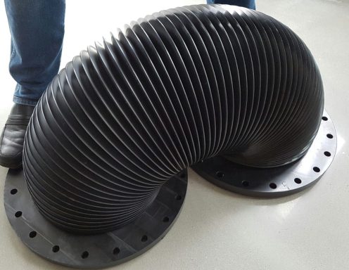 HDPE U‑bend – flatpack harmonica design HDPE flatpack U-bend – folds like a harmonica for shipping